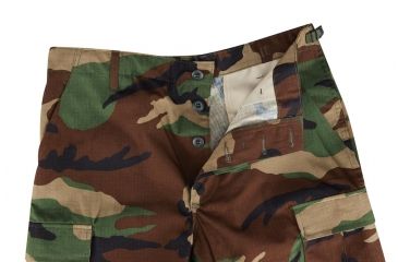 Image of Propper BDU Trouser, 100% Cotton Ripstop - Men's, Woodland, Extra Small, Regular, F520155320XS2