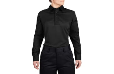 Image of Propper Duty Uniform Armor Long Sleeve Shirt - Womens, Black, XXL, F581250001XXL