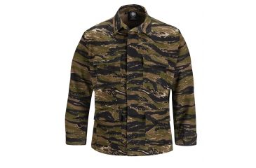 Image of Propper Genuine Gear BDU Coat, 60/40 Cotton/Poly Ripstop - Men's, Asian Tiger Stripe, 3XL, Regular, F5450253363XL2