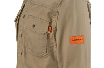Image of Propper Mens FR Long Sleeve Work Shirt,Khaki,3XL2 F53193J2503XL2