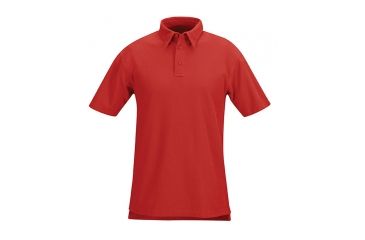 Image of Propper Mens Short Sleeve Cotton Polo Shirt Red 3XL F5323956003XL