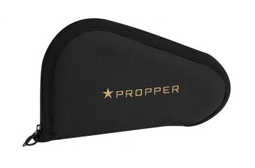 Image of PROPPER Polyester Logo 8in Pistol Rug, Black, 8 F56650A0018