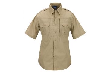 Image of Propper F531150 Tactical Lightweight Short Sleeve Shirt, Khaki, 3XL