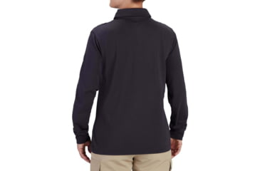 Image of Propper Uniform Cotton Long Sleeve Polo - Womens, Midnight Navy, XL, F58235N414XL