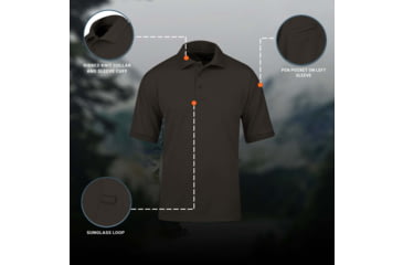 Image of Propper Uniform Short Sleeve Polo - Womens, Brown, 3XL, F53834C2323XL