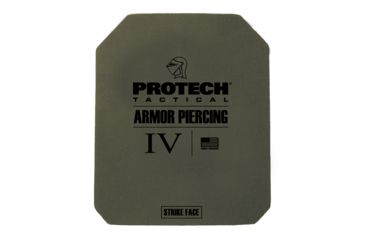 Image of Protech 2116G Type IV Rifle Plate, Ceramic Composite 8in x 10in Single-Curve Rectangle Cut 1003465