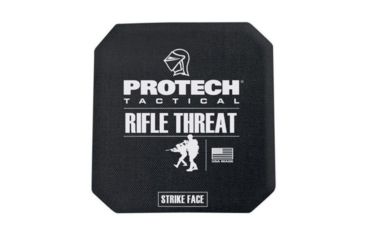 Image of Protech PLT-III-2120-6x6 Mini Side Plate, Ceramic/Polyethylene, Single-Curve 1003450