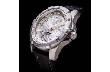 Image of ProTek Steel Dive Watch, SS Case/Silver Dial/Black Strap, One Size, PT2004