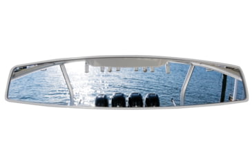 Image of PTM Edge Blade Mirror With Center Console Mount, White, VX-140CC