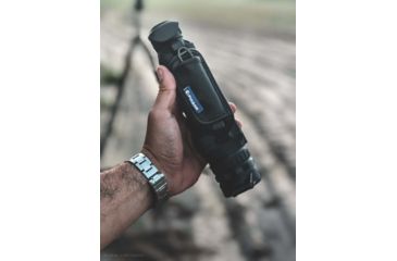 Image of OpticsPlanet Exclusive Refurbished, Pulsar Helion XP50 2.5-20x42mm Thermal Imaging Monocular, Black, PL77405