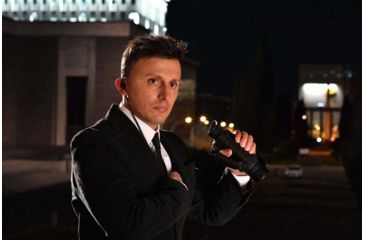 Image of OpticsPlanet Exclusive Refurbished, Pulsar Helion XP50 2.5-20x42mm Thermal Imaging Monocular, Black, PL77405