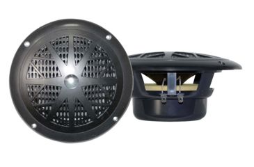 Image of Pyle 4in Pair Marine Speakers, Black PLMR41B