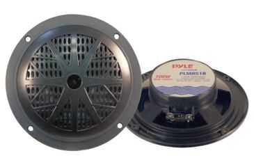 Image of Pyle 5in Waterproof Marine Spreaker, Black PLMR51B