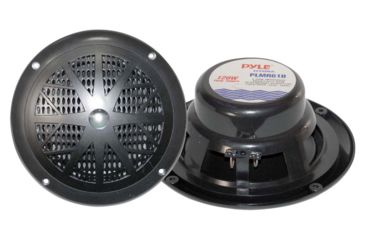 Image of Pyle 6.5in Waterproof Marine Speaker, Black PLMR61B