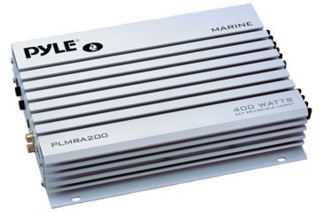 Image of Pyle Marine 2 Channel Amplifier 400W, White PLMRA200