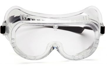 Image of Pyramex Goggles with Clear Lens Perforated Frame G201