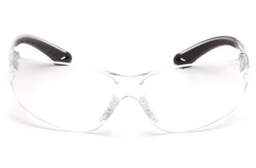 Image of Pyramex Itek Safety Glasses - Clear Temple Frame and Clear Anti Fog Lens S5810ST