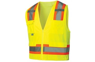 Image of Pyramex Lumen-X Class 2 Surveyor, Hi-Vis Lime, X2 RVZ2410X2