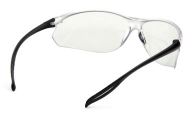 Image of Pyramex Neshoba Safety Glasses w/Clear Anti-Fog Lens, Black, S9710ST