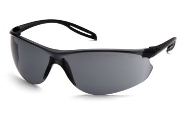 Image of Pyramex Neshoba Safety Glasses w/Gray Lens, Black S9720S