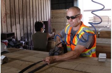 Image of Pyramex Safety Eyeglasses Itek Series w/ Gray Temple Frame and Gray Lens