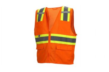 Image of Pyramex Type R - Class 2 Hi-Vis Safety Vest, Orange, Large RVZ2320L