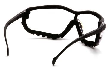 Image of Pyramex V2G Safety Glasses - Clear Anti-Fog Lens, Black Frame GB1810ST