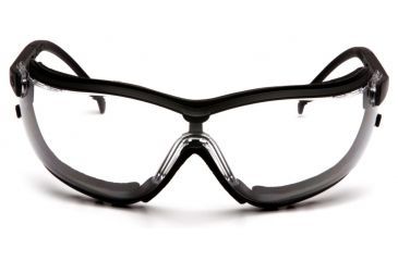 Image of Pyramex V2G Safety Glasses - Clear Anti-Fog Lens, Black Frame GB1810ST