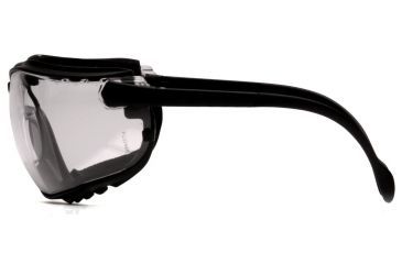 Image of Pyramex V2G Safety Glasses - Clear Anti-Fog Lens, Black Frame GB1810ST