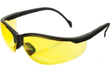 Image of Pyramex Venture II Safety Glasses - Amber Lens, Black Frame SB1830S