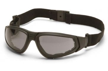Image of Pyramex XSG Safety Glasses - Gray Anti-Fog Lens, Black Frame GB4020ST