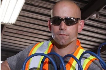 Image of Pyramex Safety Eyeglasses Itek Series w/ Gray Temple Frame and Gray Lens