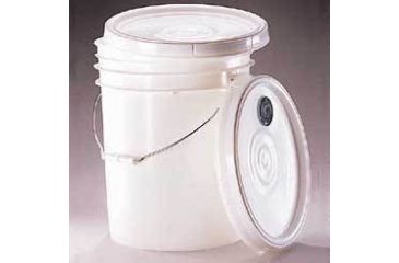 Image of Qorpak Pails and Lids, High-Density Polyethylene, Qorpak 3J03B Pails 13.2 L (3.5 gal.)