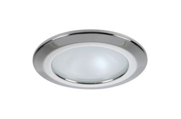 Image of Quick Kor XP Downlight 6W LED Round Light w/ Round Stainless Bezel, IP66, Spring Mounted, Warm White, FAMP3252X12CA00