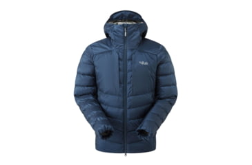 Image of Rab Cirrus Ultra Hooded Jacket - Mens, Tempest Blue, Small, QIP-21-TMB-SML