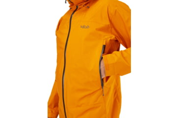 Image of Rab Downpour Plus 2.0 Jacket - Mens, Sunset, Medium, QWG-78-SUN-MED