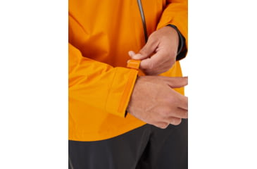 Image of Rab Downpour Plus 2.0 Jacket - Mens, Sunset, Medium, QWG-78-SUN-MED