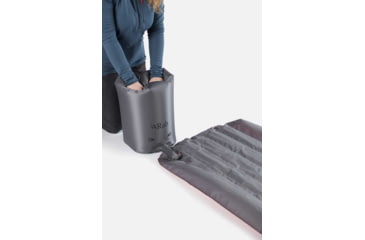 Image of Rab Ionosphere 5.5 Sleeping Pad, Firecracker, Long Wide, QMA-01-FCR-LNG-WDE