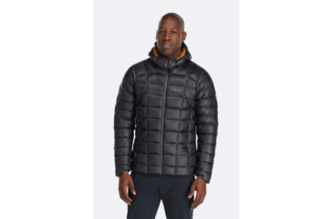 Image of Rab Mythic Alpine Down Jacket - Mens, Graphene, Large, QDB-45-GRH-LRG