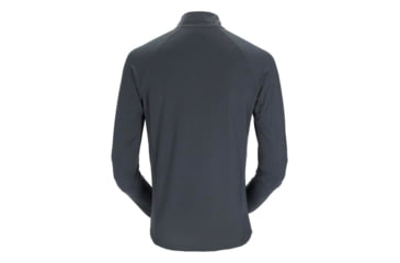 Image of Rab Sonic Long Sleeve Zip - Mens, Beluga, Extra Large, QBL-03-BEL-XLG