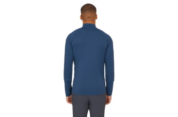 Image of Rab Sonic Long-Sleeve Zip - Mens, Tempest Blue, Extra Large, QBL-03-TMB-XLG
