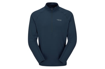Image of Rab Sonic Long-Sleeve Zip - Mens, Tempest Blue, Extra Large, QBL-03-TMB-XLG