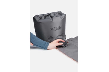Image of Rab Stratosphere 4 Sleeping Pad, Graphene, Regular Wide, QMA-05-GRH-REG-WDE