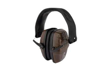 Image of Radians Low Profile Earmuff Over the Head Brown, DULOHPBRNBX