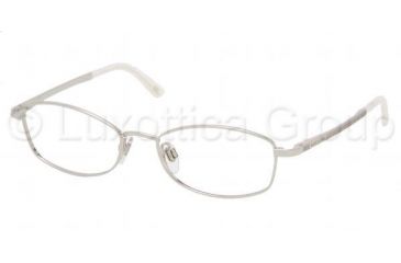 Image of Ralph Lauren RL 5051 Eyeglasses Styles Shiny Silver Frame w/Non-Rx 51 mm Diameter Lenses, 9001-5117