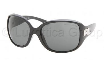 Image of Ralph Lauren RL 8049 Sunglasses Styles Black Frame / Gray Lenses, 500187-6217, Ralf Lauren RL 8049 Sunglasses Styles Black Frame / Gray Lenses