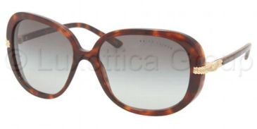Image of Ralph Lauren RL 8052 Sunglasses Styles Tortoise Frame / Gray Gradient Lenses, 516711-6016