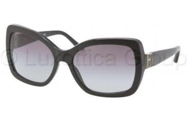 Image of Ralph Lauren RL8083 Sunglasses 500111-5717 - Black Frame, Gray Gradient Lenses