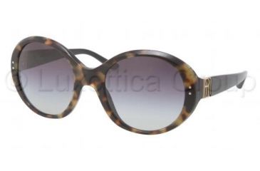 Image of Ralph Lauren RL8084 Sunglasses 501011-5521 - Havana / Black Frame, Gray Gradient Lenses