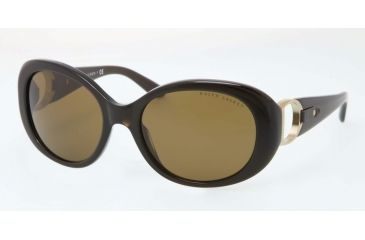 Image of Ralph Lauren RL8118Q Sunglasses 540973-56 - Dark Olive Green Frame, Olive Lenses